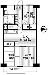 小阪パークハイツ弐号棟