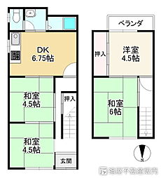 京都市北区紫野南舟岡町の一戸建て