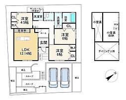 高島市安曇川町田中の一戸建て