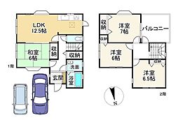 大津市唐崎４丁目の一戸建て