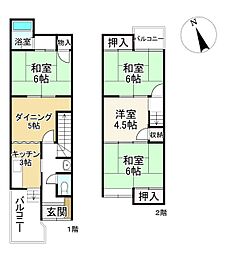 大津市富士見台の一戸建て