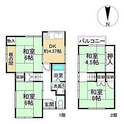 大津市滋賀里１丁目の一戸建て
