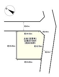 大津市鶴の里の土地