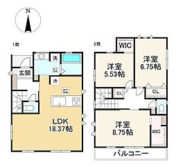 大津市桜野町1丁目　1号棟