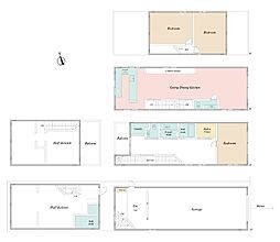 堺市堺区櫛屋町東４丁の一戸建て