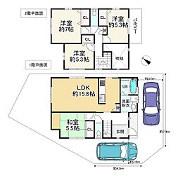 堺市西区山田４丁の一戸建て