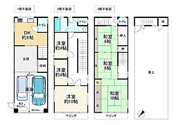 堺市西区浜寺石津町中３丁の一戸建て