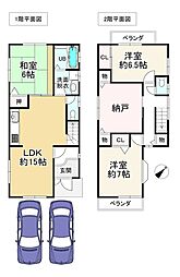 堺市堺区昭和通４丁の一戸建て