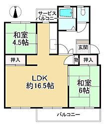 新金岡3丁1番G住宅11棟