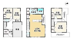 枚方市長尾元町１丁目の一戸建て