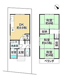 交野市倉治７丁目の一戸建て