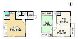 枚方市池之宮２丁目の一戸建て