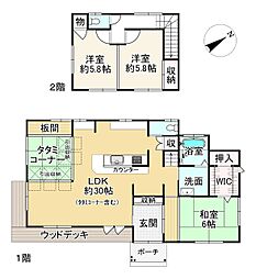 東近江市五個荘三俣町の一戸建て