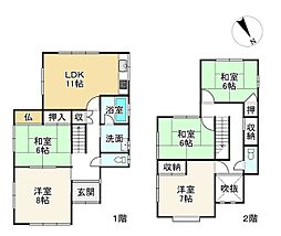 蒲生郡竜王町大字山面の一戸建て