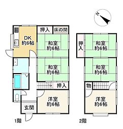 近江八幡市中小森町の一戸建て