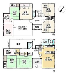 近江八幡市加茂町の一戸建て