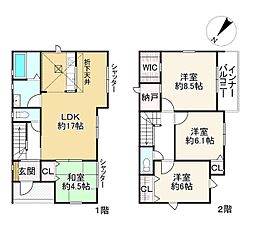近江八幡市桜宮町の一戸建て
