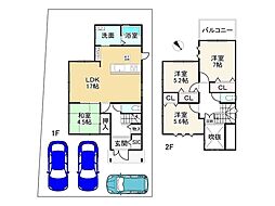 加古川市加古川町粟津の一戸建て