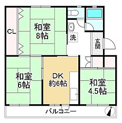富田第二住宅74号棟
