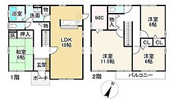 愛知郡愛荘町長野の一戸建て