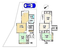 草津市追分3丁目の一戸建て