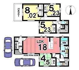 橿原市曲川町3丁目　3号棟