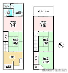 京都市右京区太秦西野町の一戸建て