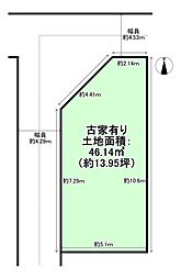 京都市右京区太秦乾町の土地