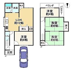京都市西京区桂千代原町の一戸建て