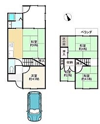 京都市右京区嵯峨広沢北下馬野町の一戸建て