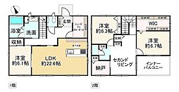 木津川市城山台６丁目の一戸建て