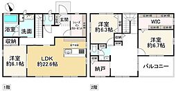 木津川市城山台６丁目の一戸建て