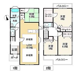 奈良市あやめ池南５丁目の一戸建て