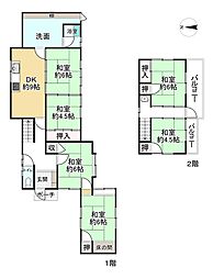 宇治市五ケ庄広岡谷の一戸建て