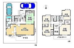 宇治市伊勢田町名木１丁目の一戸建て