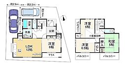 宇治市広野町尖山の一戸建て