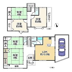 明石市茶園場町の一戸建て