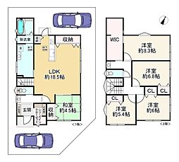 明石市大久保町山手台４丁目の一戸建て