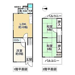 堺市東区丈六の一戸建て