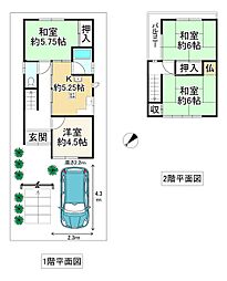富田林市東板持町３丁目の一戸建て