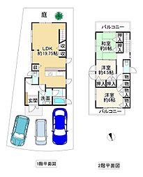 堺市南区竹城台3丁の一戸建て