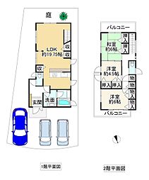 堺市南区竹城台３丁の一戸建て
