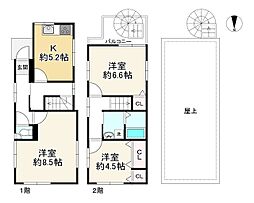 神戸市灘区岩屋中町２丁目の一戸建て