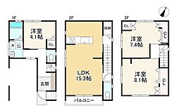 神戸市中央区吾妻通６丁目の一戸建て