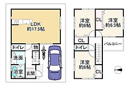 松原市天美北３丁目の一戸建て