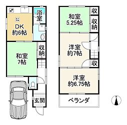 羽曳野市古市６丁目の一戸建て