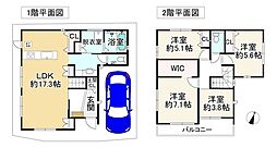 堺市北区百舌鳥梅北町５丁の一戸建て