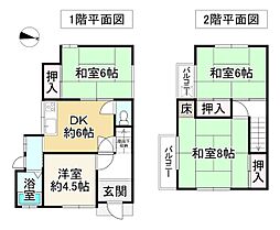 堺市北区黒土町の一戸建て