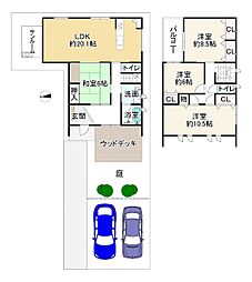 堺市北区新堀町2丁の一戸建て