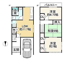松原市河合3丁目の一戸建て